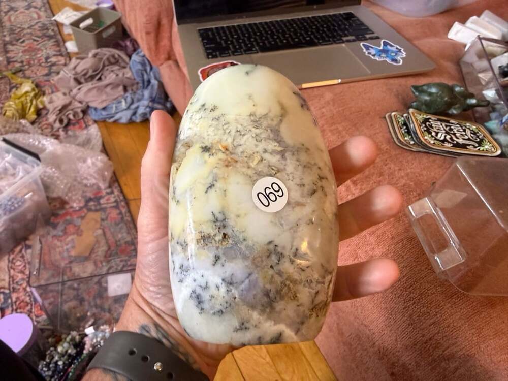 Dendritic Opal Freeform Crystal Specimen